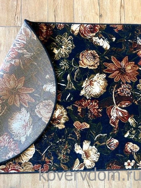 Ковер ЦВЕТЫ 40002-38 овальный
